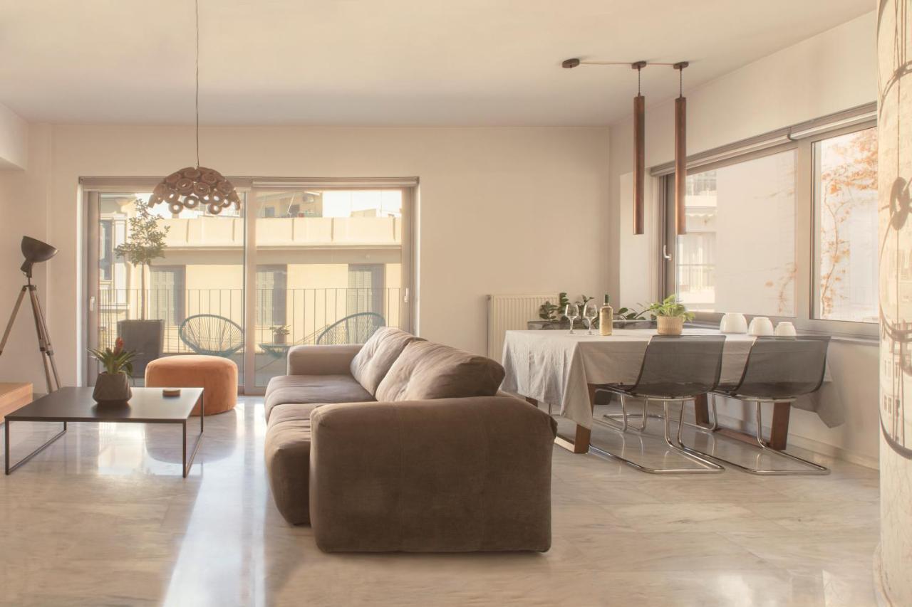 Luxury Apt With Parking-Living Stone Silver Athen Eksteriør bilde